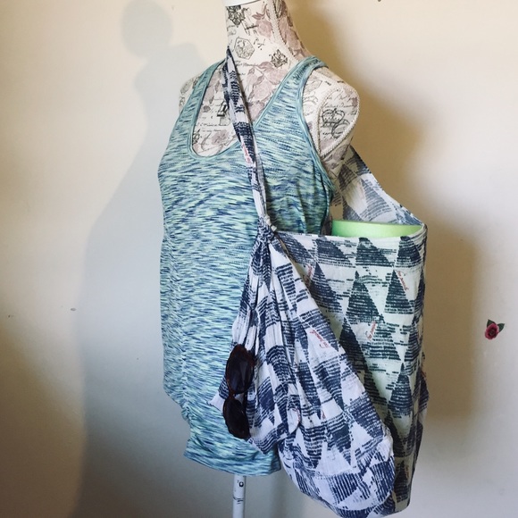 Free People lightweight gauze ECO Yoga Tote Bag